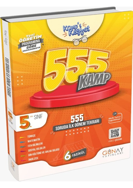 5. Sınıf İlk Dönem Kamp Kitabı (555 Kamp)