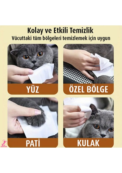 Kedi Köpek için 10'lu Hijyenik Temizlik Bezi modelleri