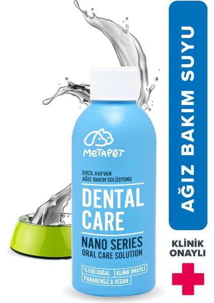 Nano Series Köpek Ağız Bakım Suyu, Ağız Kokusuna Son, Diş Bakımı ve Temizleme Spreyi