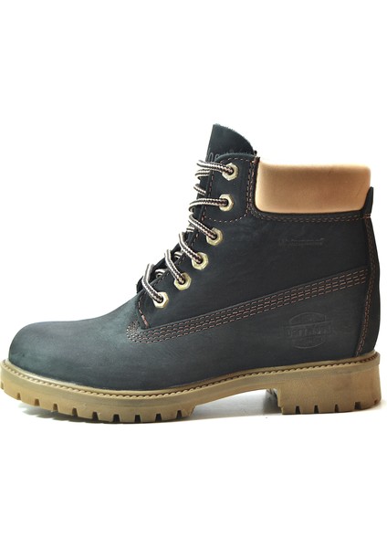 3505 Hakiki Deri Lacivert Taba Su Geçirmez Erkek Bot fiyatları