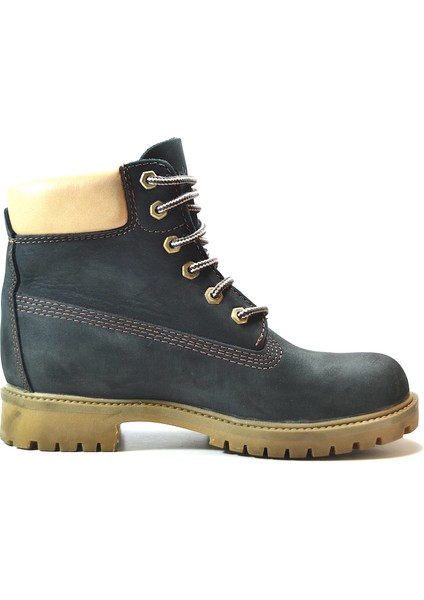 3505 Hakiki Deri Lacivert Taba Su Geçirmez Erkek Bot modelleri