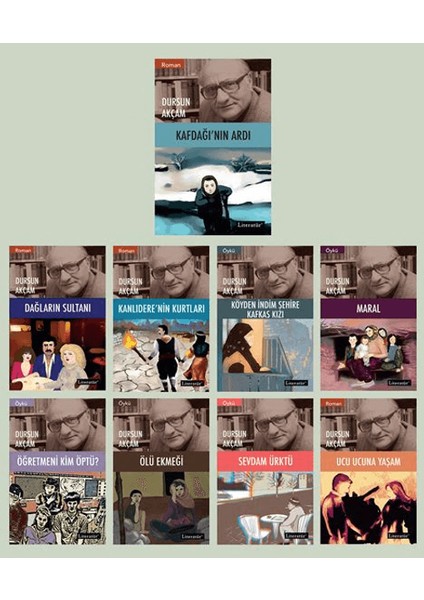 Dursun Akçam Kitaplığı Seti (9 Kitap Takım) - Dursun Akçam
