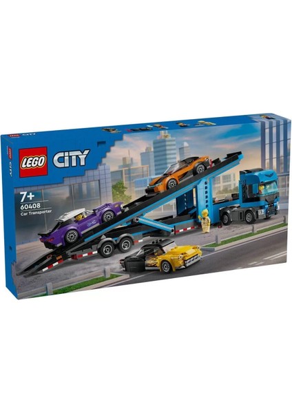 60408 LEGO City Spor Araba Nakliyesi 998 Parça +7 Yaş