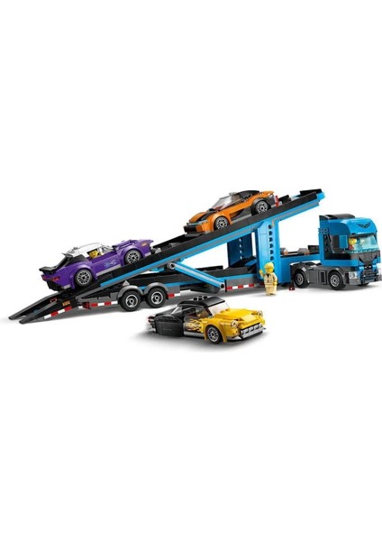 60408 LEGO City Spor Araba Nakliyesi 998 Parça +7 Yaş modelleri