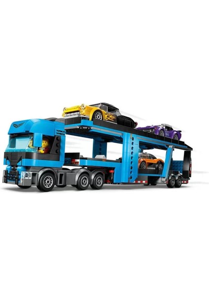 60408 LEGO City Spor Araba Nakliyesi 998 Parça +7 Yaş indirimleri