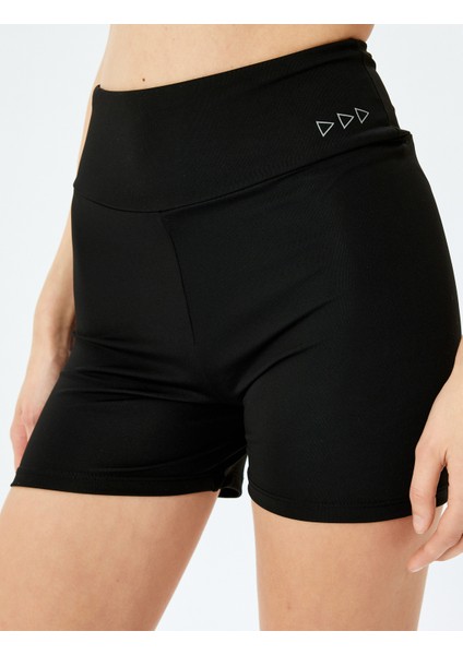 Normal Bel Baskılı Spor Biker Tayt indirimleri