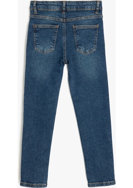 Pamuklu Cep Detaylı Skinny Denim Pantolon - Skinny Jean fiyatları