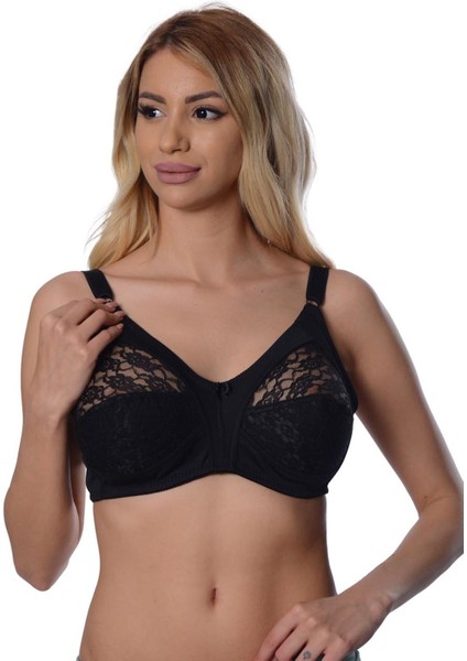 Siyah Dantelli Toparlayıcı Sütyen - 503 fiyatları