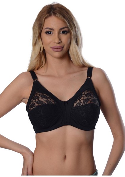 Siyah Dantelli Toparlayıcı Sütyen - 503 modelleri
