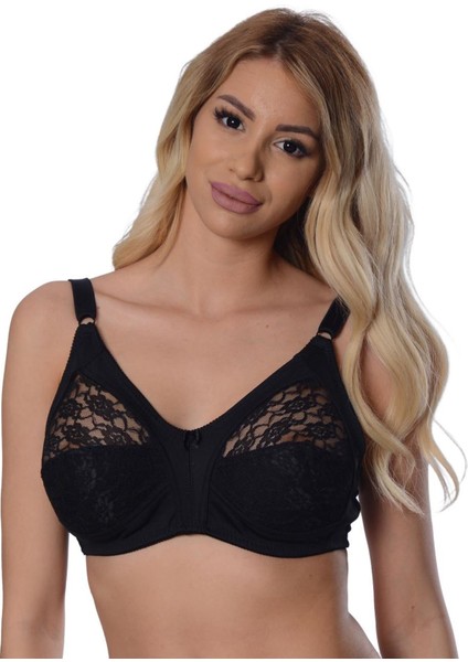 Siyah Dantelli Toparlayıcı Sütyen - 503 fırsatları