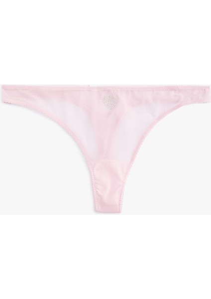 Transparan Tül String Külot