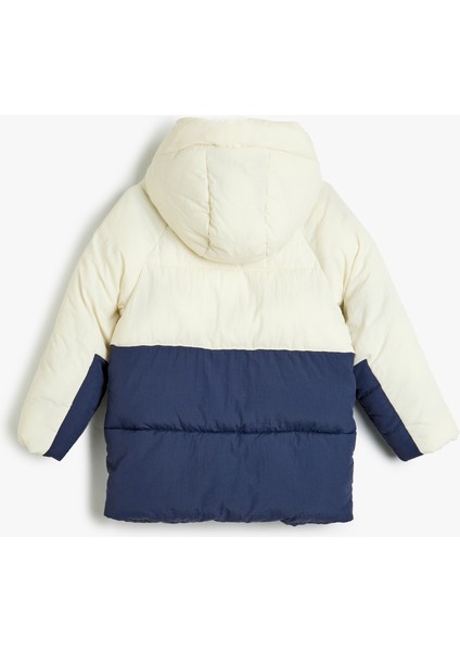 Şişme Mont Kapşonlu Cep Detaylı Rüzgar Kapaklı fırsatları