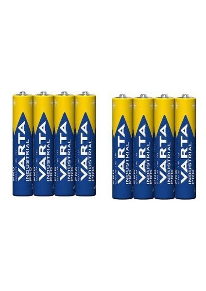 Varta 4006 Industrial Alkalin Aa Kalem Pil 8'li Paket-Erpilsan Elektronik