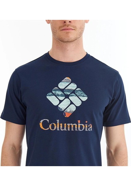 Csc M Stacked Hyper Nature Ss Tee Erkek Kısa Kollu Tişört CS0242-466