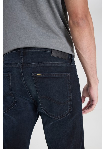 Luke Slim Fit Dar Kesim Normal Bel Dar Paça Koyu Mavi Jean Denim Pantolon indirimleri