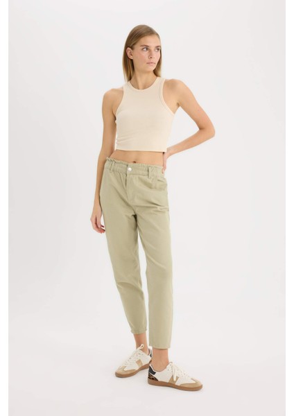 Paperbag Gabardin Kumaş Pantolon Standart Paça Cepli S2790AZ25SP modelleri