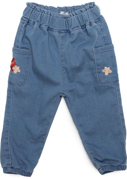 Spring Memories Kız Denim Pantolon Kız Bebek