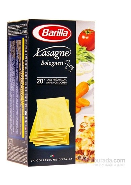 Lasagne (Lazanya) Makarna 500 Gr