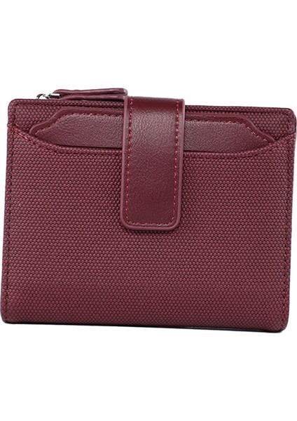 Kadınlar Için Küçük Cüzdan Ş-Iş Için Kompakt Kart Dış Kırmızı (Yurt Dışından) fırsatları