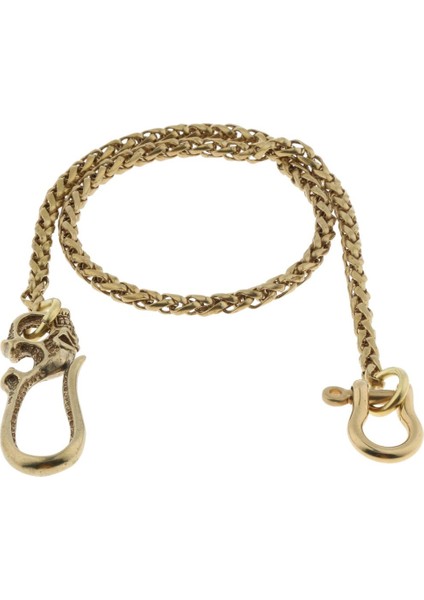 Hip Hop Biker Trucker Ik Jean Cüzdan Bel Zinciri Altın (Yurt Dışından) fırsatları