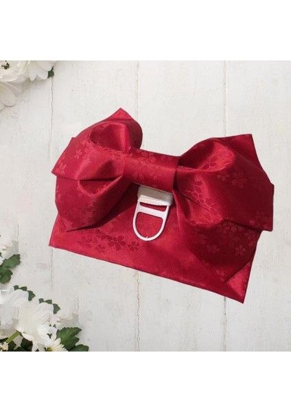 Kimono Önceden Bağlanmış Fiyonk Kuşak Kostüm Aksesuarları Kırmızı (Yurt Dışından) fırsatları