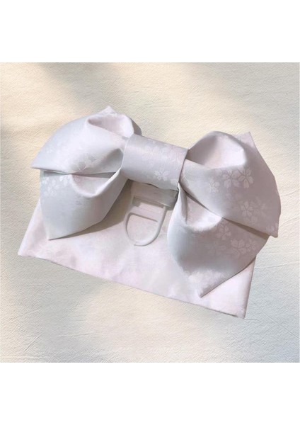Yotijar Kimono Obi Jakarlı Önceden Bağlanmış Fiyonk Bel Kuşağı (Yurt Dışından)