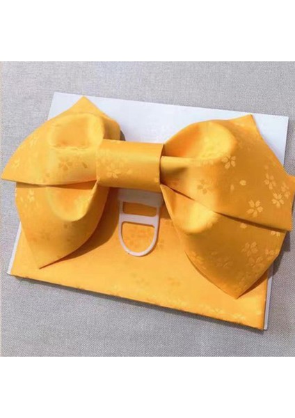 Bir Kimono Obi Jakarlı Önceden Bağlanmış Fiyonk Bel Kuşı (Yurt Dışından) fiyatları