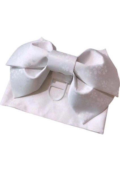 Yotijar Kimono Obi Jakarlı Önceden Bağlanmış Fiyonk Bel Kuşağı (Yurt Dışından)