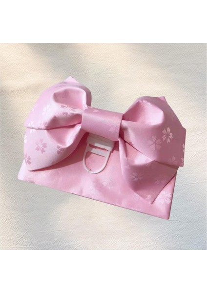 Kimono Obi Jakarlı Önceden Bağlanmış Fiyonklu Bel Kuşağı - (Yurt Dışından) fiyatları