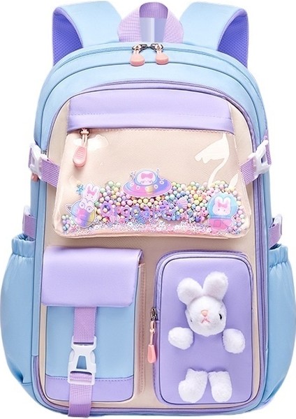 Yeni İlkokul Öğrencisi Okul Çantası Buzdolabı Yandan Açılan Karikatür Hafif, Yük Azaltıcı, Omurgayı Koruyan, li Çocuk Sırt Çantası (Yurt Dışından)