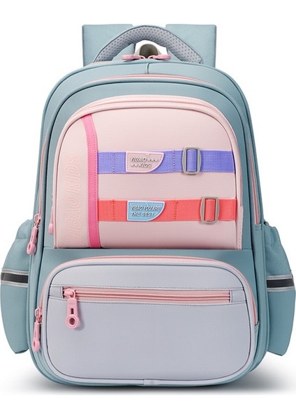 1. Ve 2. Sınıf Kız Ve Erkek Çocuklar Için İlkokul Okul Çantaları, Çocuk Sırt Çantaları, Zıt Renkler, Basit Ve Yük Azaltıcı (Yurt Dışından)