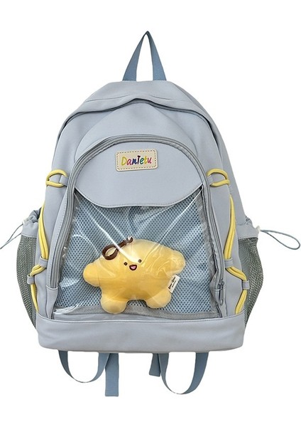 Büyük Kapasiteli Basit Ve Hafif Okul Çantası (Yurt Dışından)