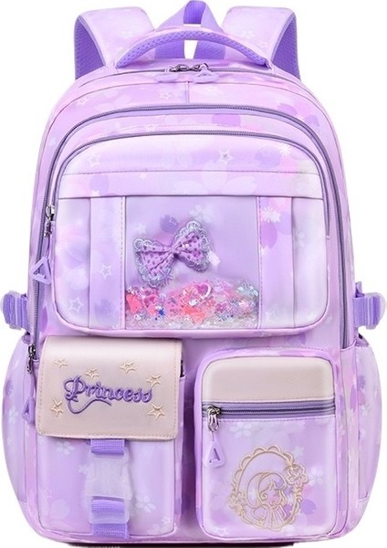 İlkokul Öğrencileri Için Yeni Okul Çantası, 1-3-6. Sınıf Kızlar Için, Hafif Omuz Pedleri, Tatlı Kızlara Özgü Büyük Kapasiteli Sırt Çantası (Yurt Dışından)