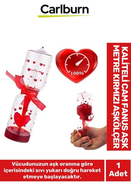 Aşk Metre Kırmızı Aşkölçer