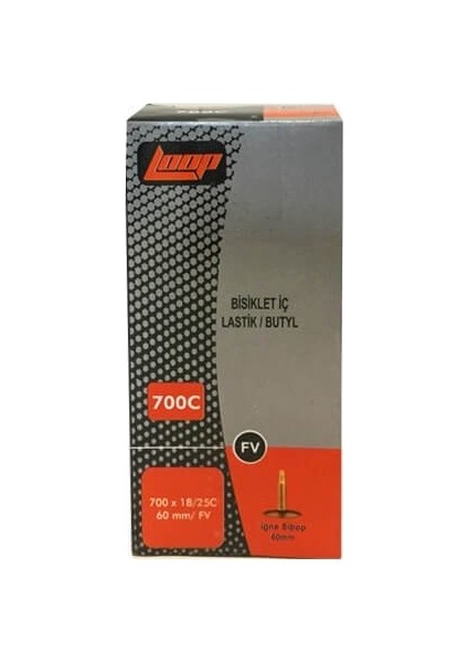700X18/25C Bisiklet Iç Lastiği 60MM Fv