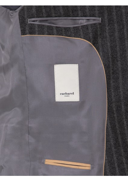 Erkek Gri Slim Fit Takım Elbise 50291022-VR024