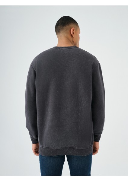 Loose Fit Erkek Sweatshirt