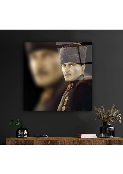 Atatürk Cam Tablo | Hediyelik, Dekoratif, Ofis, Mutfak indirimleri