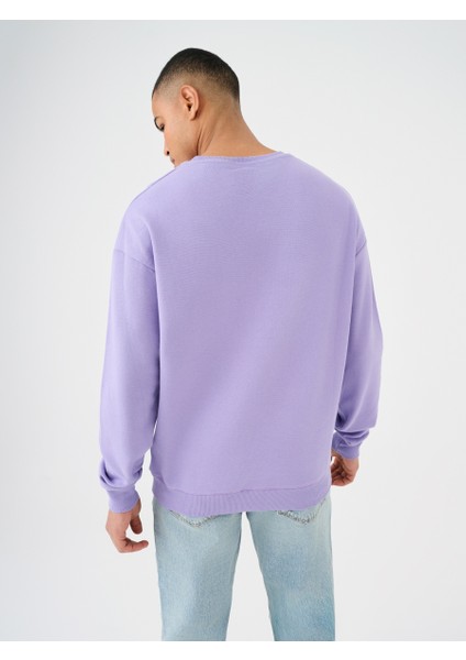 Oversize Fit Erkek Sweatshirt