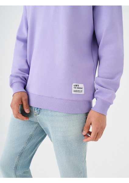 Oversize Fit Erkek Sweatshirt