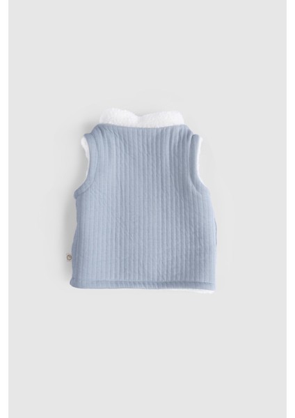 Çift Taraflı Kapitoneli Wellsoft Mavi Yelek modelleri