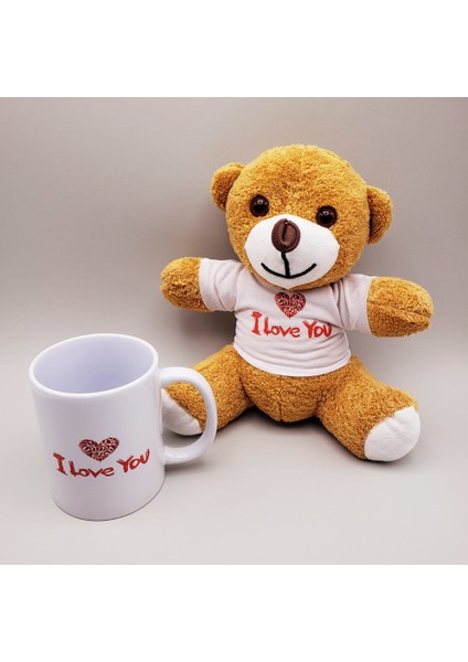 Kahverengi Ayıcık ve Baskılı Kupa Seti modelleri