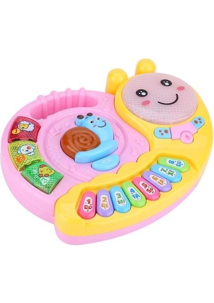 Müzikal Eğitim Hayvanı Salyangoz Piyano Oyuncakları Gelişimsel Müzik Öğrenme Enstrüman Araçları Çocuklar Için 2 Renk | Oyuncak Müzik Enstrümanı (Yurt Dışından) fiyatları