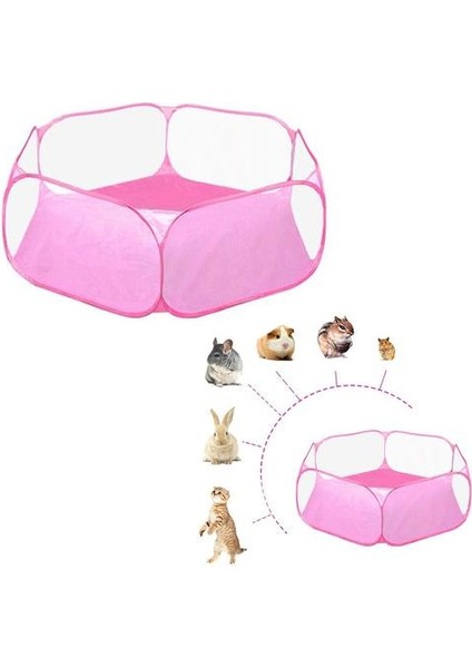 Pet Playpen Taşınabilir Pop Açık Küçük Hayvan Kafesi Çadır Oyun Çit Hamster Chinchillas Gine Domuzları Iç Mekan Dış Mekan | Evler, Kennels & Pens (Yurt Dışından)