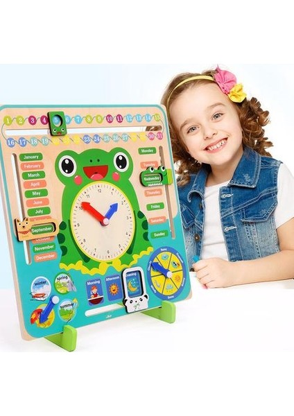 Toys Hava Sezonu Takvim Saat Zamanı Biliş Okul Öncesi Eğitim Öğretim Yardımları Çocuklar Için Oyuncaklar | (Yurt Dışından)