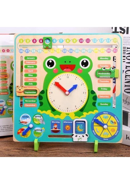 Toys Hava Sezonu Takvim Saat Zamanı Biliş Okul Öncesi Eğitim Öğretim Yardımları Çocuklar Için Oyuncaklar | (Yurt Dışından)