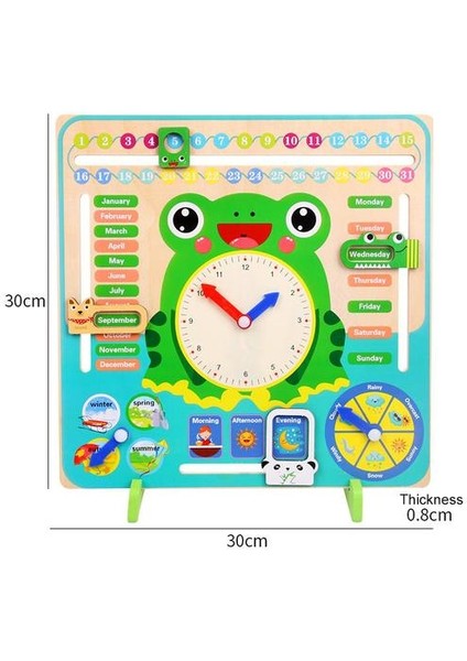 Toys Hava Sezonu Takvim Saat Zamanı Biliş Okul Öncesi Eğitim Öğretim Yardımları Çocuklar Için Oyuncaklar | (Yurt Dışından)