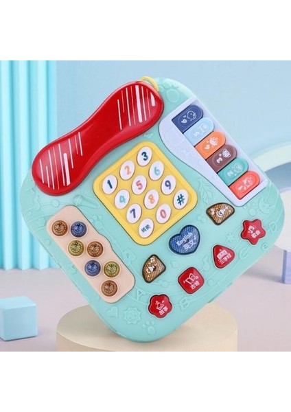 Elektrikli Araba Şeklinde Telefon Oyuncak Erken Öğrenme Makinesi Oyuncak Için Yenidoğanlar Işık ve Müzik Konforu Oyuncak Için | Oyuncak Telefonlar (Yurt Dışından)