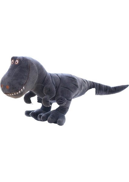 Baskılı Dinozor Yeşil Gri Tyrannosaurus Rex Bebek Peluş Oyuncak (Yurt Dışından)