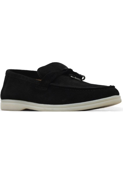 Siyah Süet Erkek Loafer 05MS101 05MS101 fiyatları